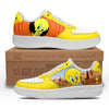 Tweety Looney Tunes Custom Sneakers QD14 1 - PerfectIvy