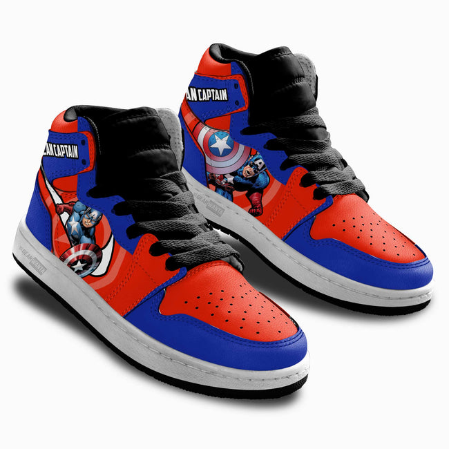 US Captain Kid Sneakers Custom For Kids 2 - PerfectIvy