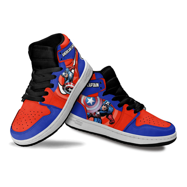 US Captain Kid Sneakers Custom For Kids 3 - PerfectIvy