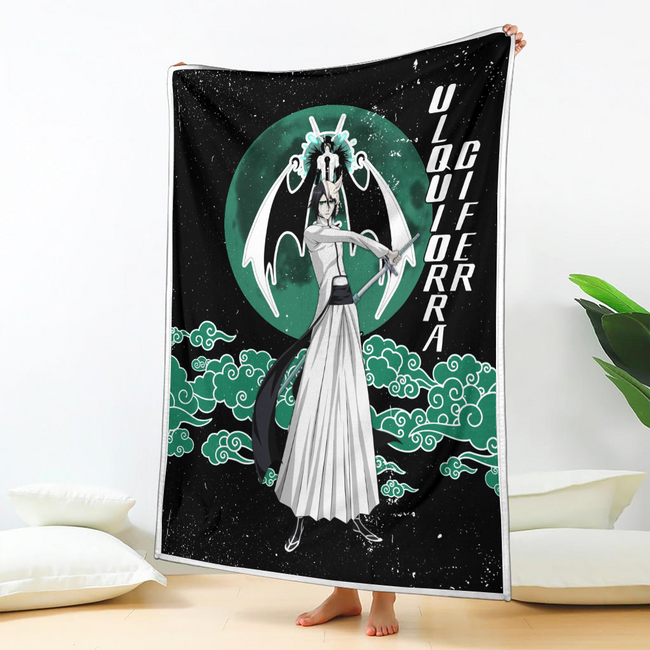 Ulquiorra Cifer Blanket Moon Style Custom Bleach Anime Bedding 2 - PerfectIvy