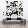 Ulquiorra Cifer Tapestry Custom Bleach Anime Manga Room Wall Decor 4 - PerfectIvy