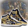 Varian World of Warcraft JD Sneakers Shoes Custom For Fans 3 - PerfectIvy
