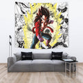 Vegeta SSj4 Tapestry Custom Dragon Ball Anime Manga Room Decor 4 - PerfectIvy
