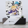 Vegeta x Bulma Tapestry Custom Dragon Ball Anime Room Decor 4 - PerfectIvy