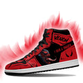 Venom I Have A Parasite Red And Black JD Sneakers Custom Shoes 1 - PerfectIvy