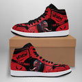 Venom I Have A Parasite Red And Black JD Sneakers Custom Shoes 3 - PerfectIvy