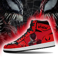 We Are Venom Red JD Sneakers Custom Shoes 1 - PerfectIvy