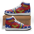 Wonder Woman Shoes Custom Superhero JD Sneakers 2 - PerfectIvy