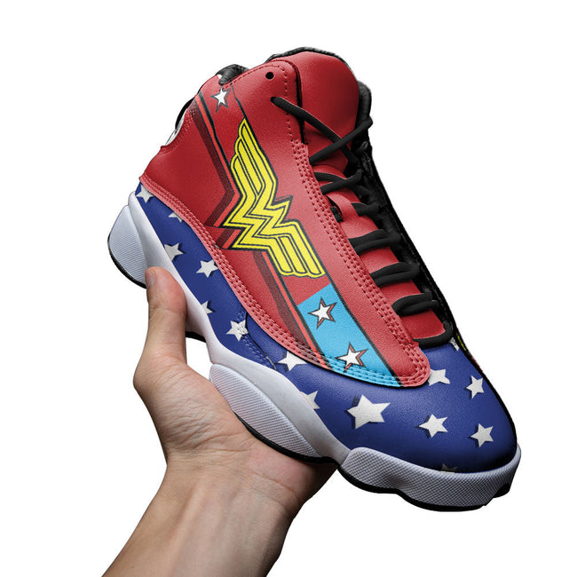Wonder Woman JD13 Sneakers Super Heroes Custom Shoes 2 - PerfectIvy