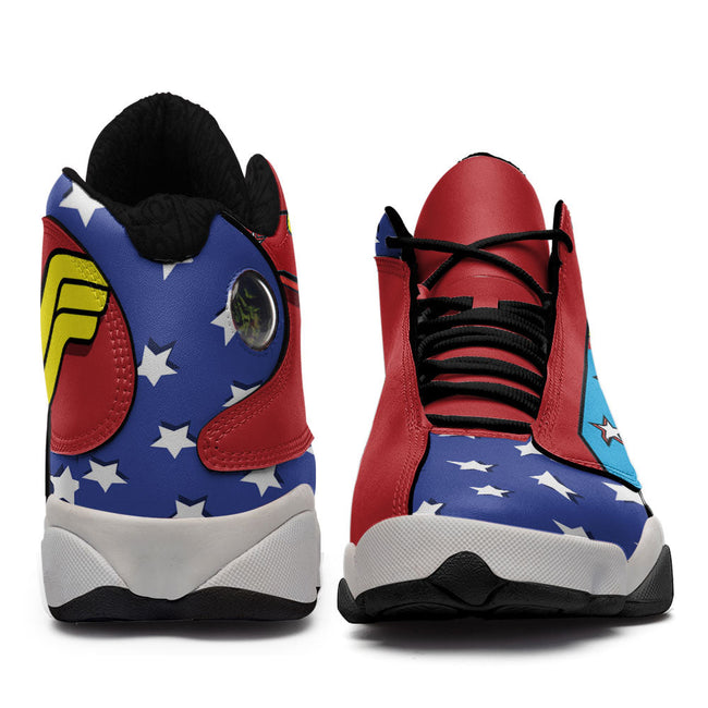 Wonder Woman JD13 Sneakers Super Heroes Custom Shoes 3 - PerfectIvy