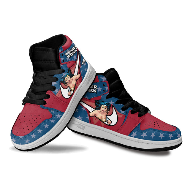 Wonder Woman Kids JD Sneakers Custom Shoes For Kids 1 - PerfectIvy