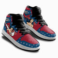 Wonder Woman Kids JD Sneakers Custom Shoes For Kids 3 - PerfectIvy