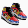 Wonder Woman Superhero Kid Sneakers Custom For Kids 2 - PerfectIvy