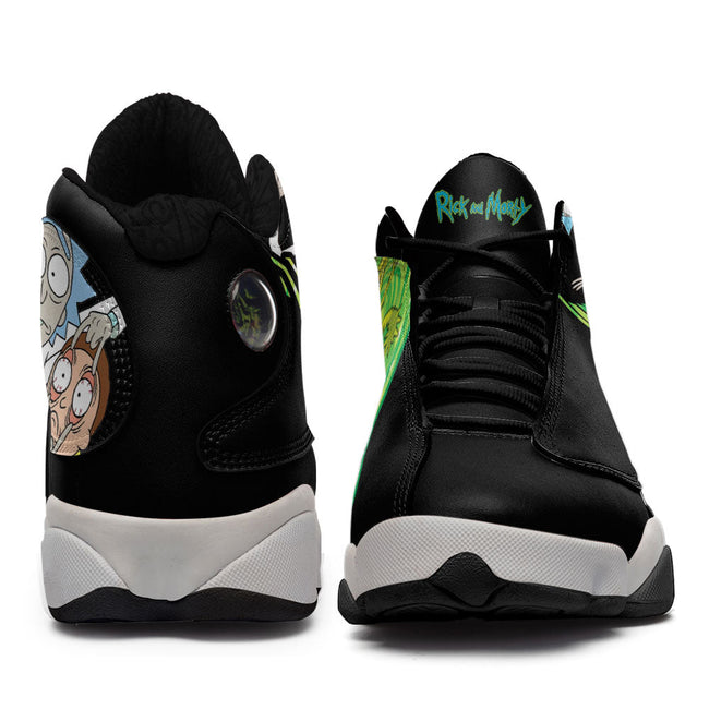 Wubba Lubba Dub Dub JD13 Sneakers Rick and Morty Custom Shoes 3 - PerfectIvy