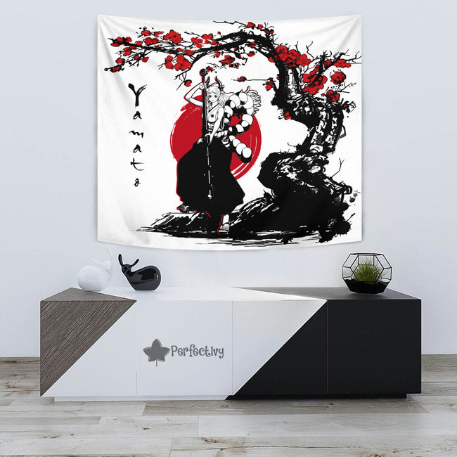 Yamato Tapestry Custom One Piece Anime Bedroom Living Room Home Decoration 3 - PerfectIvy