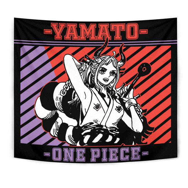 Yamato Tapestry Custom One Piece Anime Home Room Wall Decor 1 - PerfectIvy