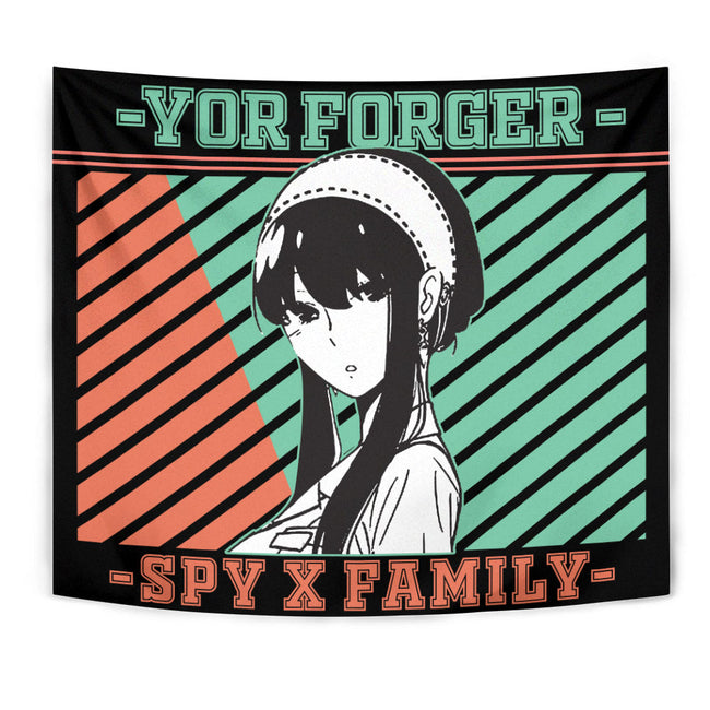 Yor Forger Tapestry Custom Spy x Family Anime Room Wall Decor 1 - PerfectIvy