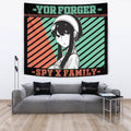 Yor Forger Tapestry Custom Spy x Family Anime Room Wall Decor 4 - PerfectIvy