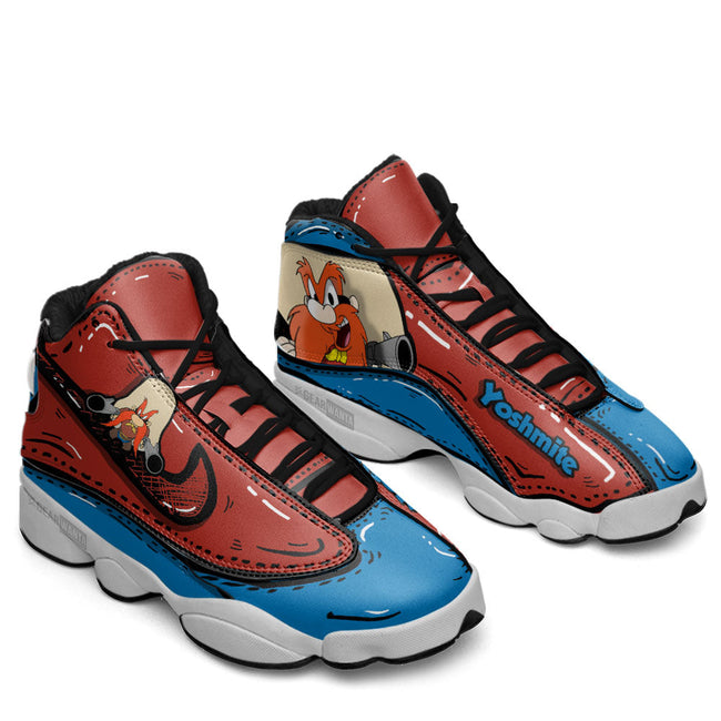Yoshimite JD13 Sneakers Comic Style Custom Shoes 4 - PerfectIvy