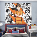 Yuu Nishinoya Tapestry Custom Haikyuu Manga Anime Room Decor 1 - PerfectIvy