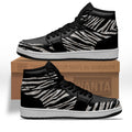 Zebra Printed Sneakers Custom 3 - PerfectIvy