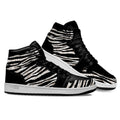 Zebra Printed Sneakers Custom 1 - PerfectIvy