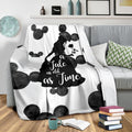 A Tale As Old As Time Belle Fleece Blanket For Bedding Decor 4 - PerfectIvy