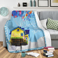 Adventure Is Out There Up Movies Fleece Blanket Fan Gift 2 - PerfectIvy