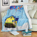 Adventure Is Out There Up Movies Fleece Blanket Fan Gift 3 - PerfectIvy