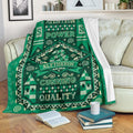 Ambition Power Cunning Quality Slytherin Fleece Blanket 2 - PerfectIvy