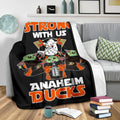Anaheim Ducks Baby Yoda Fleece Blanket The Force Is Strong 4 - PerfectIvy