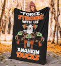 Anaheim Ducks Baby Yoda Fleece Blanket The Force Is Strong 5 - PerfectIvy