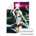Asuna Sword Art Online Fleece Blanket Anime Bedding Decor Gift 4 - PerfectIvy