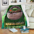 Baby Yoda Fleece Blanket The Mandalorian Star Wars Fan 2 - PerfectIvy