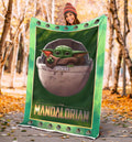 Baby Yoda Fleece Blanket The Mandalorian Star Wars Fan 5 - PerfectIvy