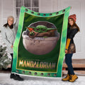 Baby Yoda Fleece Blanket The Mandalorian Star Wars Fan 6 - PerfectIvy