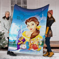 Beauty And The Beast Fleece Blanket Beauty Gift 6 - PerfectIvy