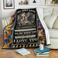 Beauty And The Beast Fleece Blanket My Only Love The Day I Met You 2 - PerfectIvy