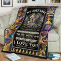 Beauty And The Beast Fleece Blanket My Only Love The Day I Met You 3 - PerfectIvy