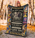 Beauty And The Beast Fleece Blanket My Only Love The Day I Met You 5 - PerfectIvy
