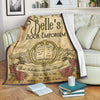 Belle's Book Emporium Fleece Blanket For Bedding Decor 1 - PerfectIvy