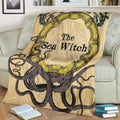 Beware The Sea Witch Fleece Blanket For Bedding Decor 2 - PerfectIvy
