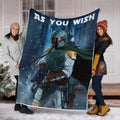 Boba Fett Fleece Blanket As You Wish Star Wars Fan Gift 6 - PerfectIvy