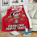 Carolina Hurricanes Fleece Blanket Baby Yoda The Force Is Strong 2 - PerfectIvy