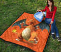 Charizard Quilt Blanket Gift For Pokemon Fan 4 - PerfectIvy