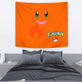 Charmander Tapestry Funny Pokemon Fan Gift Idea 3 - PerfectIvy