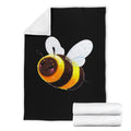 Cute Bee Fleece Blanket Funny Gift For Bee Lover 4 - PerfectIvy