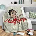 Cute Betty Boop Fleece Blanket For Bedding Decor Gift 3 - PerfectIvy