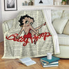 Cute Betty Boop Fleece Blanket For Bedding Decor Gift 1 - PerfectIvy