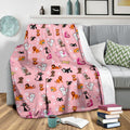 Cute Kitten Fleece Blanket Gift Idea 3 - PerfectIvy